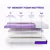 Polysleep RV Waterproof Antimicrobial MemoryFoam Mattress–Short Queen