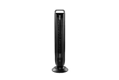 Seville Oscillating Black Tower Fan with Touch Controls - Click for more details